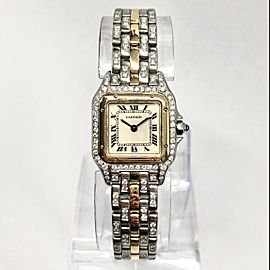 CARTIER PANTHÉRE 22mm 18K Yellow Gold & Steel Watch