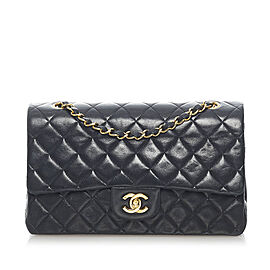 Chanel Classic Medium Lambskin Leather Double Flap Bag