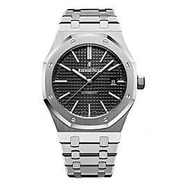 Audemars Piguet Royal Oak 39mm Steel Black Dial Mens Watch