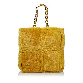 Bottega Veneta The Chain Fur Tote Bag