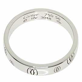 CARTIER 18K white Gold Ring US (7.5) LXGQJ-674