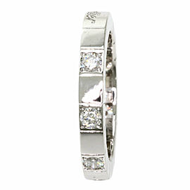 CARTIER 18k White Gold Lanier Half Ring