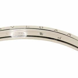 BVLGARI 18K Pink Gold Steel B-zero1 Bracelet LXGQJ-896