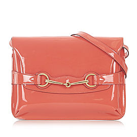 Patent Leather Shoulder Bag