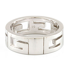 GUCCI : 18K white Gold Ring US 8.25, EU 58 LXKG-315