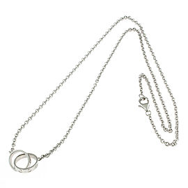 CARTIER : 18K white Gold Necklace LXKG-350