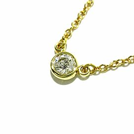 TIFFANY&Co.18K Yellow Gold Necklace LXJG-126