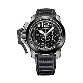 Graham Chronofighter Steel And Target 2CCAC.B33A.L143S 47mm Mens Watch