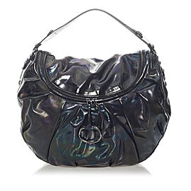 Gucci Icon Bit Patent Leather Hobo Bag