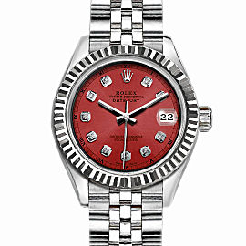 Rolex Datejust Stainless Steel with Salmon Dial 36mm Watch