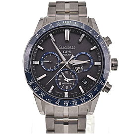 SEIKO Astron Titanium Ceramic Solar GPS satellite radio Watch LXGJHW-616