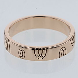 CARTIER 18k Pink Gold happy Birthday Ring LXGBKT-694