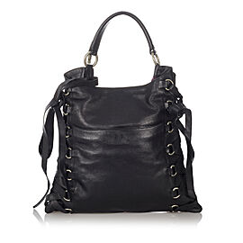 Versace Leather Tote Bag