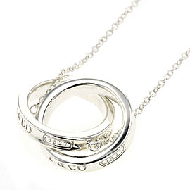 TIFFANY & Co 925 Silver Necklace TBRK-180