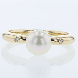 MIKIMOTO PERLITA 18k Yellow Gold Ring LXGBKT-1049