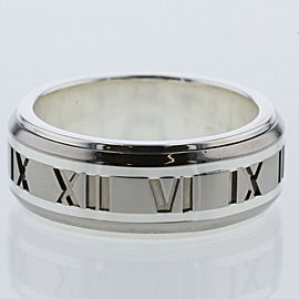 TIFFANY & Co 925 Silver Atlas Ring LXGQJ-1283