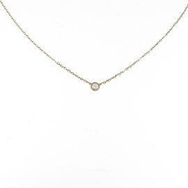 Cartier 18k Yellow Gold Diamant Leger Extra Small Necklacec LXGYMK-79