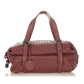 Bottega Veneta Intrecciato Leather Handbag