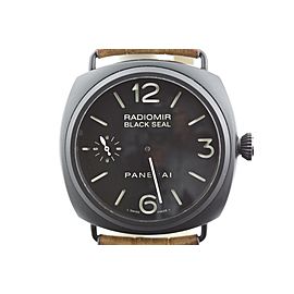 Panerai Radiomir PAM292 Black Ceramic Sandwich Dial Manual 44.5mm Watch