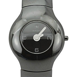 Rado Xeramo 160.0453.3 High Tech Ceramic Black Dial Quartz 37mm Mens Watch