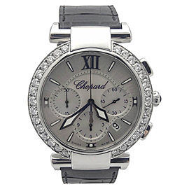 Chopard Imperiale 388549-3001 Stainless Steel & Leather wDiamond Automatic 40mm Womens Watch