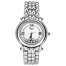 CHOPARD HAPPY SPORT ON BRACELET 7 HAPPY DIAMONDS 32mm 27/8236-23