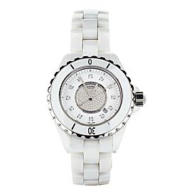 Chanel J12 diamond dial 33mm Ceramic