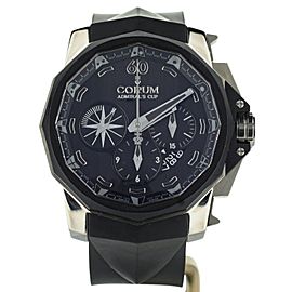 Corum Admirals Cup 48mm Chronograph Black Titan 116/350 Ref: 753.935.06/0371AN52