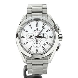 Omega Aqua Terra Chronograph 44mm Stainless Steel 23110445004001 Full Set