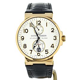 Ulysse Nardin Marine Chronometer Rose Gold 41mm 266-66 Full Set