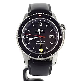 BREMONT SUPERMARINE AMERICAS CUPSTAINLESS STEEL 43MM AC-TI-GMT FULL SET