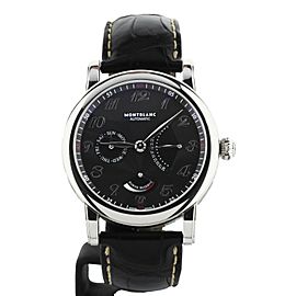 Montblanc Star Retrograde 42mm Black Dial 106528 Full Set