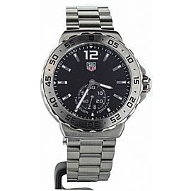 TAG HEUER FORMULA ONE STAINLESS STEEL BLACK DIAL QUARTZ 42MM WAU1112