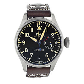 IWC Big Pilot Heritage Titanium Black Dial 46MM Complete Set. Ref: IW501004