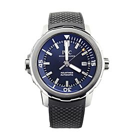 IWC AQUATIMER JACQUES COUSTEAU STAINLESS STEEL BLUE DIAL 42MM IW329005 FULL SET