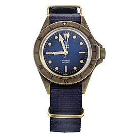 Yema Superman Bronze Blue Dial on Nato 39mm USUPS2019 Full Set