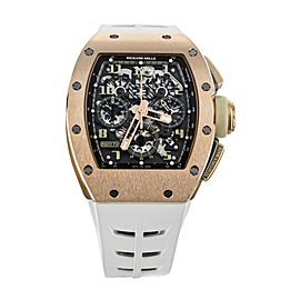 Richard Mille RM011 Ivory Rose Gold Chronograph Annual Calendar RM11-FM Full Set