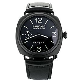 Panerai Radiomir Black Seal Ceramic Torpedo Dial Manual 45mm PAM292 Full Set