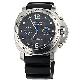 Panerai Luminor Regatta PCYC 2008 Stainless Steel Black Dial Manual 44mm PAM308