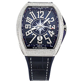 FRANCK MULLER VANGUARD YACHTING V41 SC DT 41MM STAINLESS STEEL FULL SET