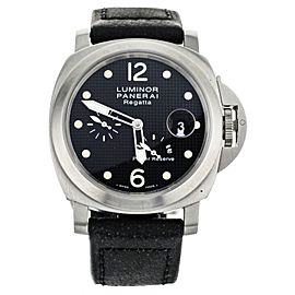 PANERAI LUMINOR REGATTA CLASSIC YACHT CHALLENGE HOBNAIL BLACK DIAL 44MM PAM222