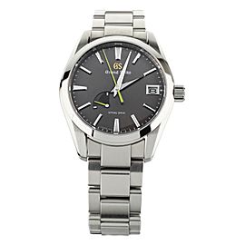 GRAND SEIKO HERITAGE SOKO DARK GREY STAINLESS STEEL 40MM SBGA429 FULL SET