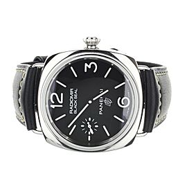 PANERAI RADIOMIR BLACK SEAL BLACK DIAL STAINLESS STEEL PAM 754 MANUAL WIND 45MM