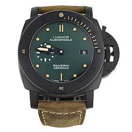 PANERAI LUMINOR SUBMERSIBLE CERAMIC 47MM PAM508 FULL SET