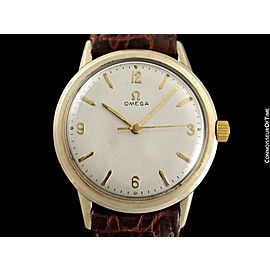 1965 OMEGA Vintage Mens Classic 10K Gold Filled Automatic Watch - Warranty