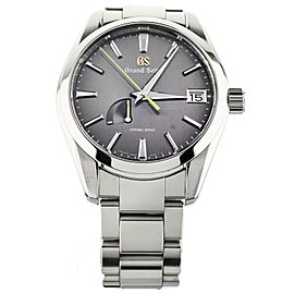 Grand Seiko SOKO Spring Drive Gray Dial Stainless steel 39mm SBGA429 full set