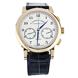 A. LANGE & SOHNE 1815 CHRONOGRAPH 39.5MM ROSE GOLD 402.032 FULL SET