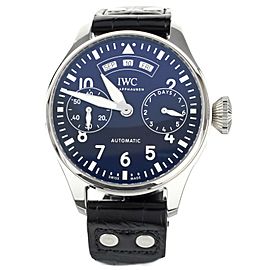 IWC Big Pilot's Watch Annual Calendar Jubilee Blue Dial 46mm IW502708 Full Set