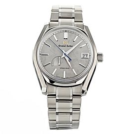 GRAND SEIKO SEASONS "WINTER" TITANIUM GRAY DIAL 40MM SBGA415 FULL SET