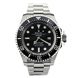 Rolex DeepSea Sea Dweller Black Dial Stainless Steel 42mm 126660 Full Set